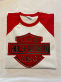 Road King 3/4 sleeve baseball shirt