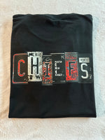 Chiefs license place t-shirt
