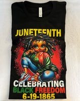 Betty Boop Juneteenth t-shirt