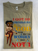 I Got 99 Problems Betty Boop t-shirt