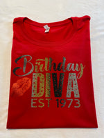 Birthday Diva t-shirt