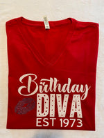 Birthday Diva t-shirt