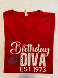 Birthday Diva t-shirt