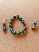 Women’s bracelet and earrings set-On Sake
