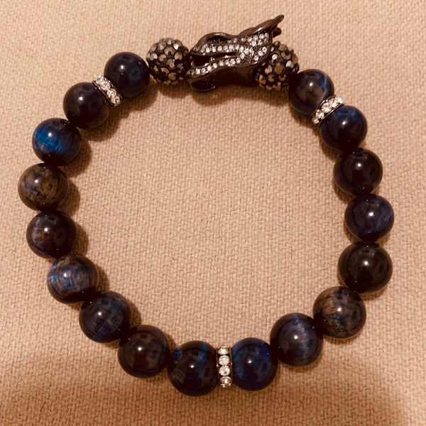 Mens Tiger Eye Bracelet