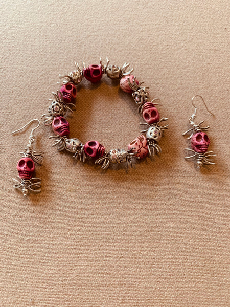 Women’s bracelet and earrings set-On Sale