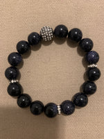 Mens Blue Bracelet
