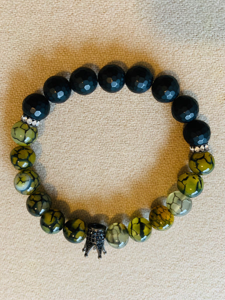 Mens Blue Bracelet