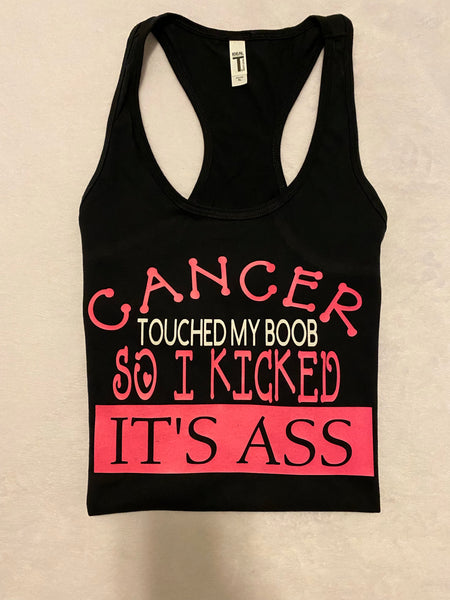 Cancer touched my boob tank top