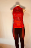 2-piece leggings with rhinestone image