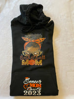Basketball / graduate mom hoodies with name and number on back