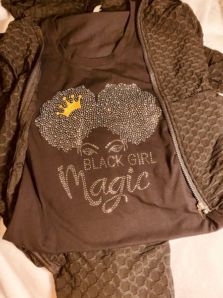 Black girl magic t-shirt or hoodie