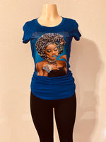 Rhinestone transfer sheet t-shirt