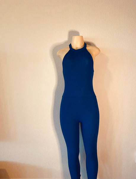Royal blue jumpsuit