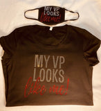 2 piece T-shirt with matching mask