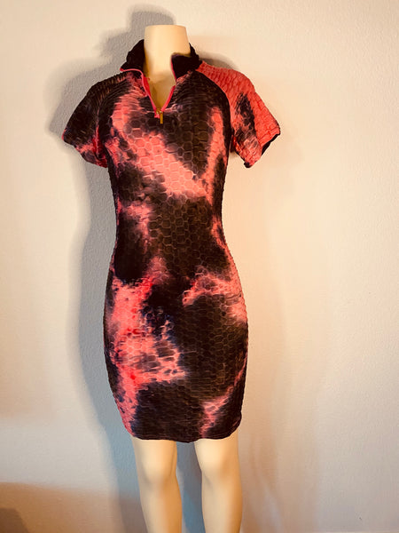 Tye dye bubbles dress