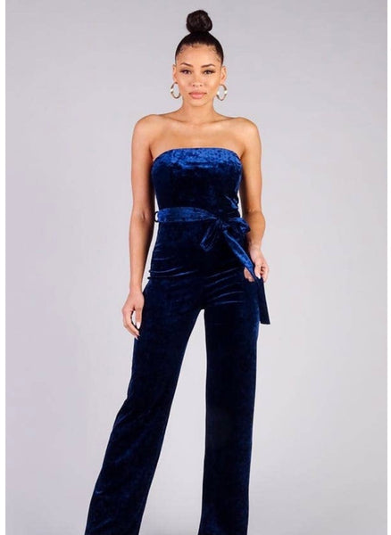 Victoria Velvet Jumpsuit
