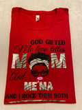 God gifted me two titles t-shirt