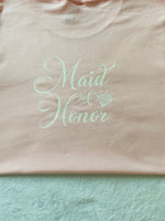 Maid of honor t-shirt