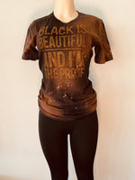 Black is beautiful t-shirt