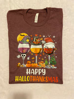 Happy HalloThanksMas t-shirt