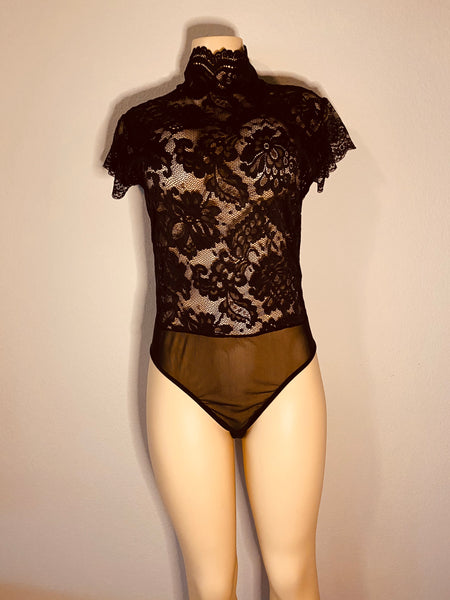 Lace body suit