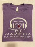 DJ Marietta Logo shirt