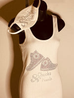 Rhinestone  top with matching mask