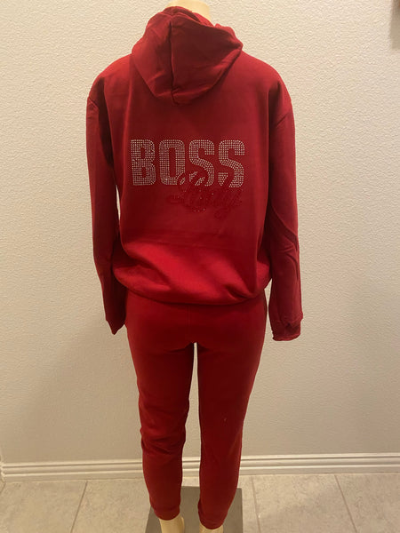 2 piece joggers set with customized image