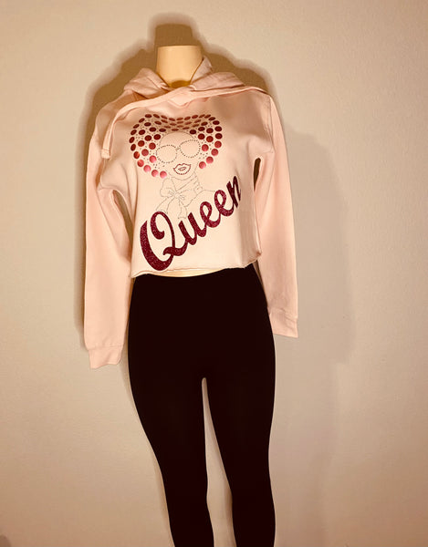 Crop top hoodie
