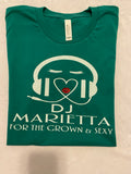 DJ Marietta Logo shirt