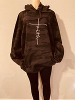 Faith camo hoodie