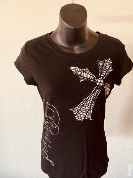Rhinestone t-shirt