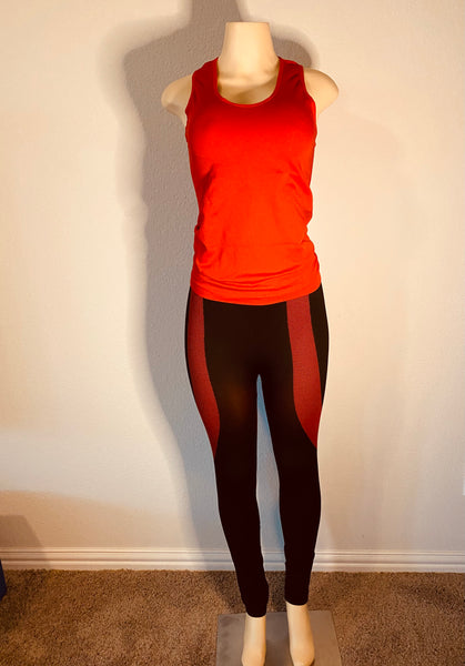 2-piece leggings and tank top set