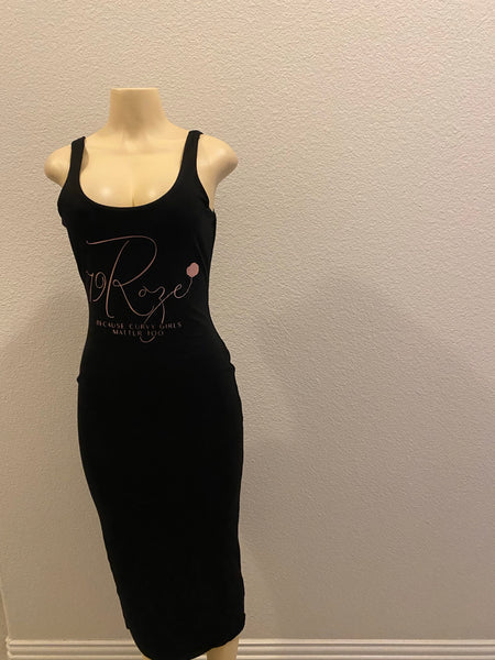 79 Roze logo dress